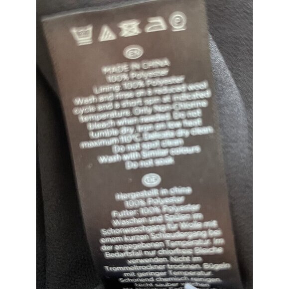 Hobbs Chloe Black Floral Print Long Sleeve Midi Dress Fully Lined Size 6 Excelle - Picture 8 of 8